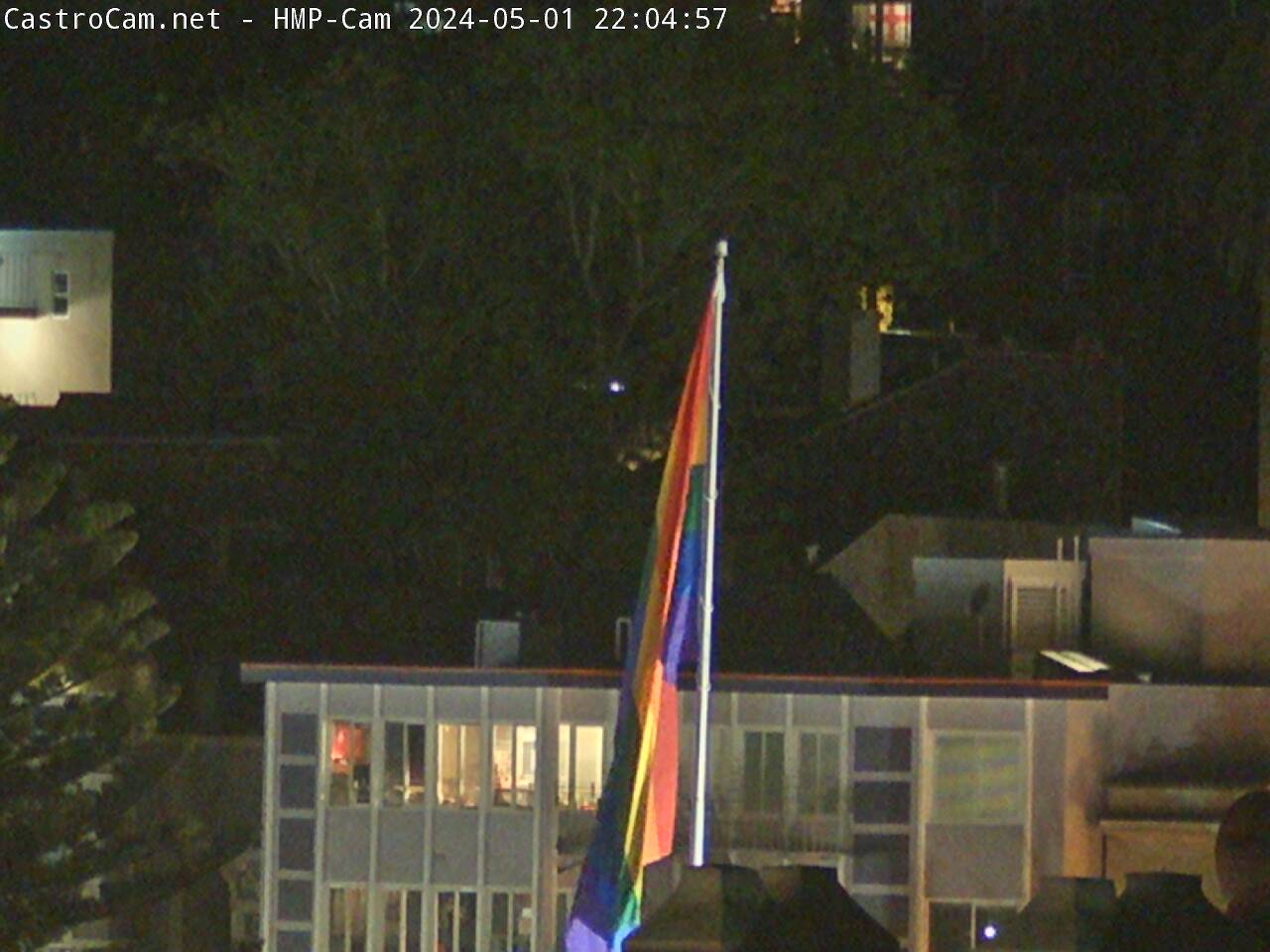 Gay Pride Flag at Harvey Milk Plaza